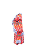 MAXHOSA MLC16 - LADIES KNITTED RUFFLE CARDIGAN