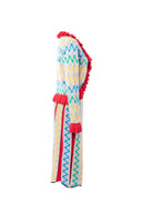 MAXHOSA MLC15 - KNITTED RUFFLE CARDIGAN