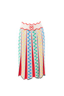 MAXHOSA MLSK86 - LADIES KNITTED PLEATED BELOW KNEE SKIRT