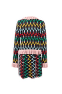 MAXHOSA MLC15.2- LADIES KNITTED RUFFLE CARDIGAN