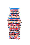 MAXHOSA MLDR82 -  LADIES RUFFLE DRESS