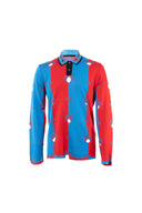 MAXHOSA MGF78 - MENS LONG SLEEVE GOLF SHIRT WITH HOLE DETAILS