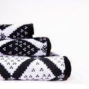 MPBFTS  - PICNIC, BEACH, FACE TOWEL SET BLACK